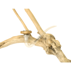 Alternative view of Inhale Lotus - Legno Zebrano - Vaporizzatore portatile